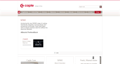 Desktop Screenshot of caple.co.uk